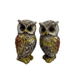 Set of Four Owls